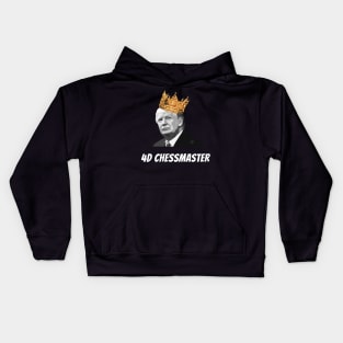 Trump 4D Chessmaster Kids Hoodie